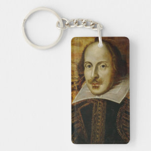 William Shakespeare Porte - clé acrylique