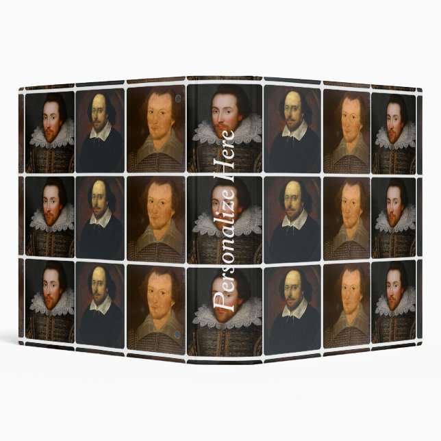 William Shakespeare Portrait Classeur de collectio (Arrière-plan)