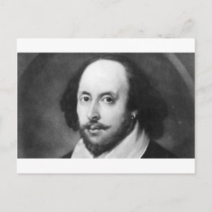 William Shakespeare Postcard