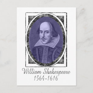 William Shakespeare Postcard