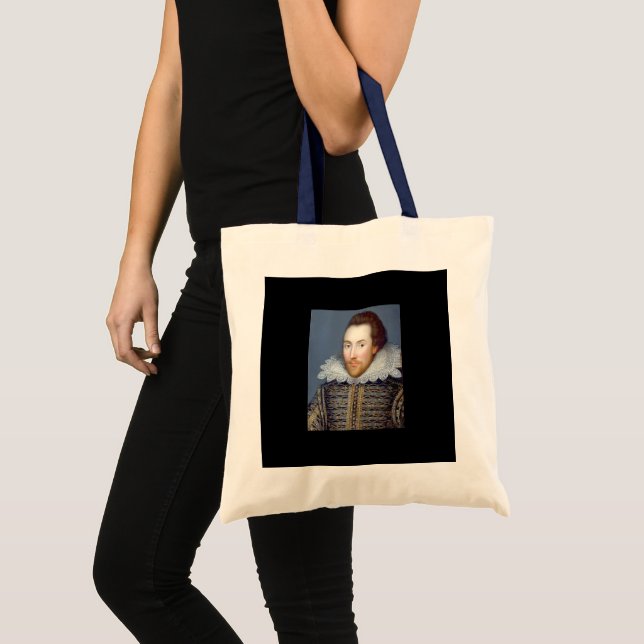William Shakespeare Theme Tote Bag (Front (Product))