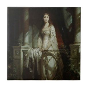 William Shakespeare's Juliet Tile