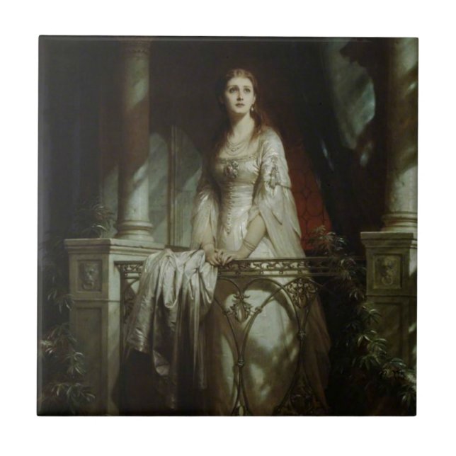 William Shakespeare's Juliet Tile (Front)