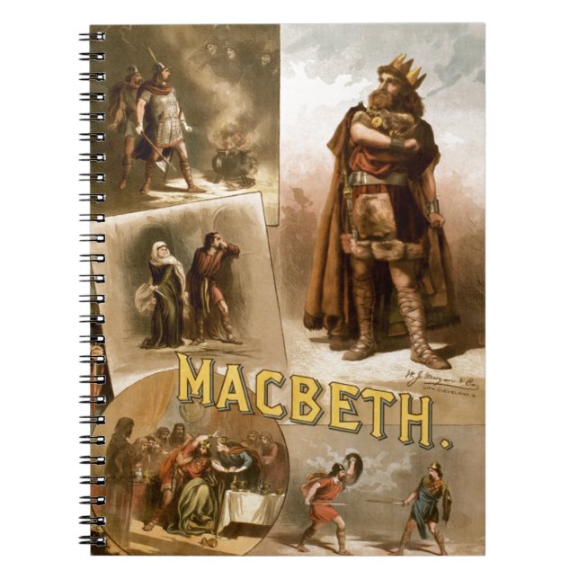William Shakespeare's Macbeth Notebook (Front)
