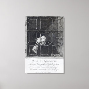 William Sommers, engraved by R. Clamp, 1794 Canvas Print