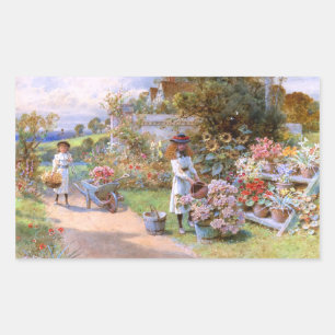 William Stephen Coleman: The Flower Garden Sticker