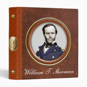 William T. Sherman 1" Binder