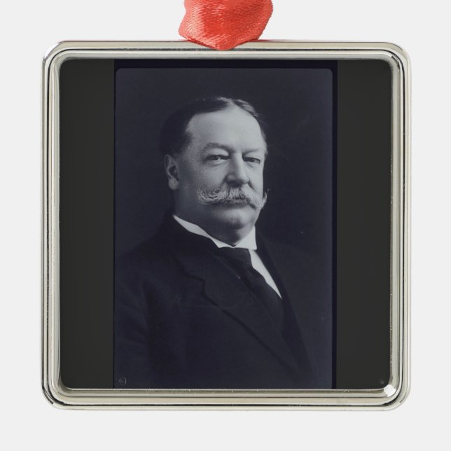 William Taft 27th President Metal Ornament (Front)
