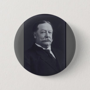 William Taft 2 Inch Round Button