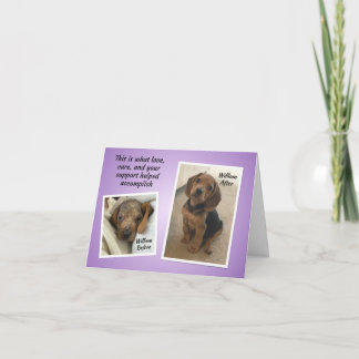 William TCHS Thank You  Card