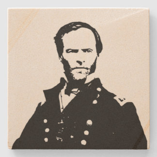 William Tecumseh Sherman Stone Coaster