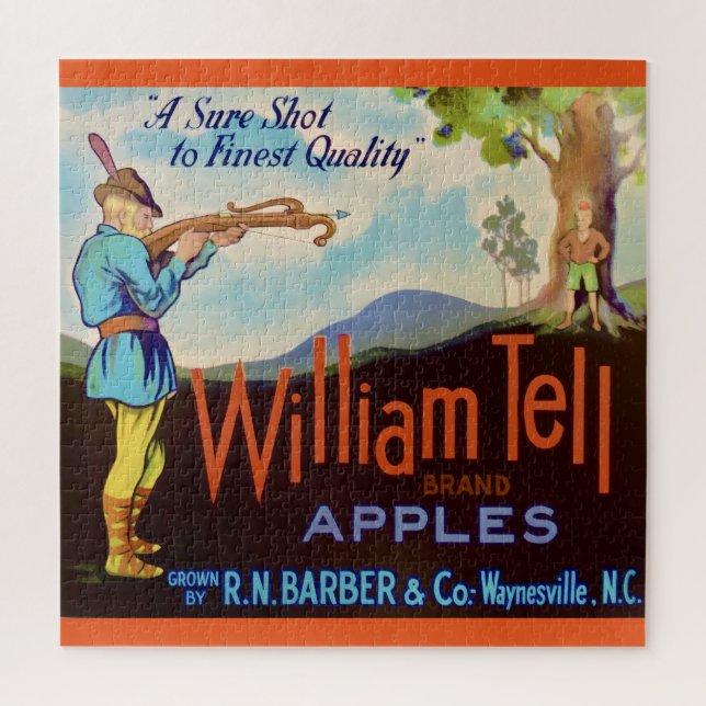  William Tell Apples 20x20  Jigsaw Puzzle (Vertical)