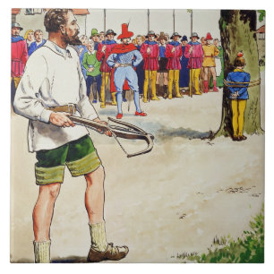 William Tell, from 'Peeps into the Past', publishe Tile