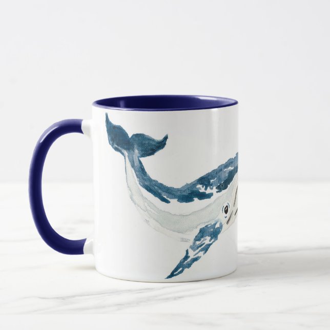 William the Blue Whale Mug (Left)