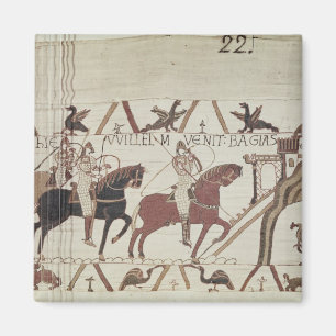 William the Conqueror arrives at Bayeux Magnet