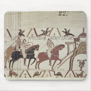 William the Conqueror arrives at Bayeux Mouse Pad