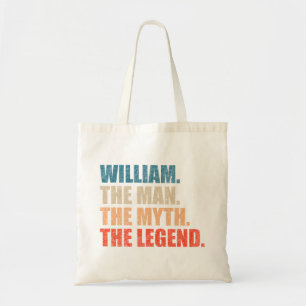 William The Man The Myth The Legend Tote Bag