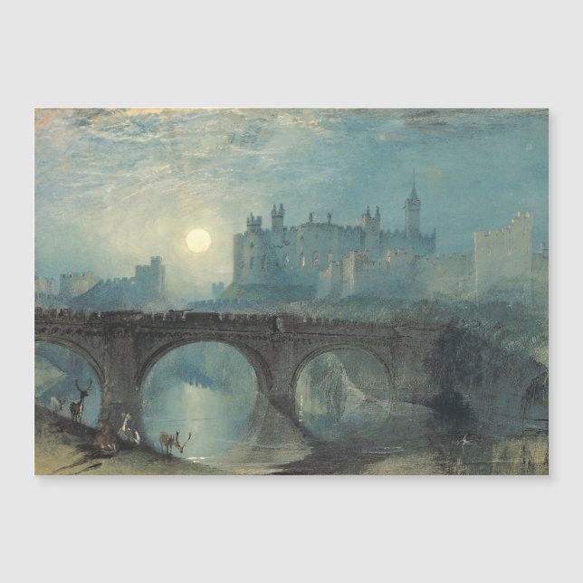 William Turner Alnwick Castle  (Front)