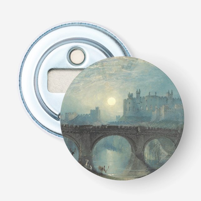 William Turner Alnwick Castle  Bottle Opener (Front)