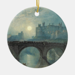 William Turner Alnwick Castle Ceramic Ornament