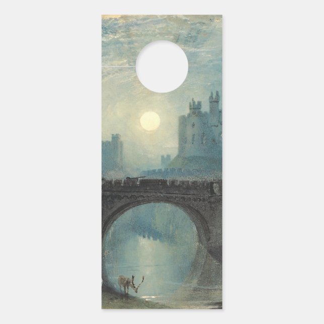 William Turner Alnwick Castle  Door Hanger (Front)