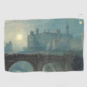 William Turner Alnwick Castle Golf Towel