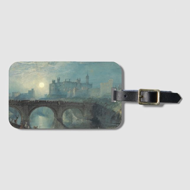 William Turner Alnwick Castle  Luggage Tag (Front Horizontal)