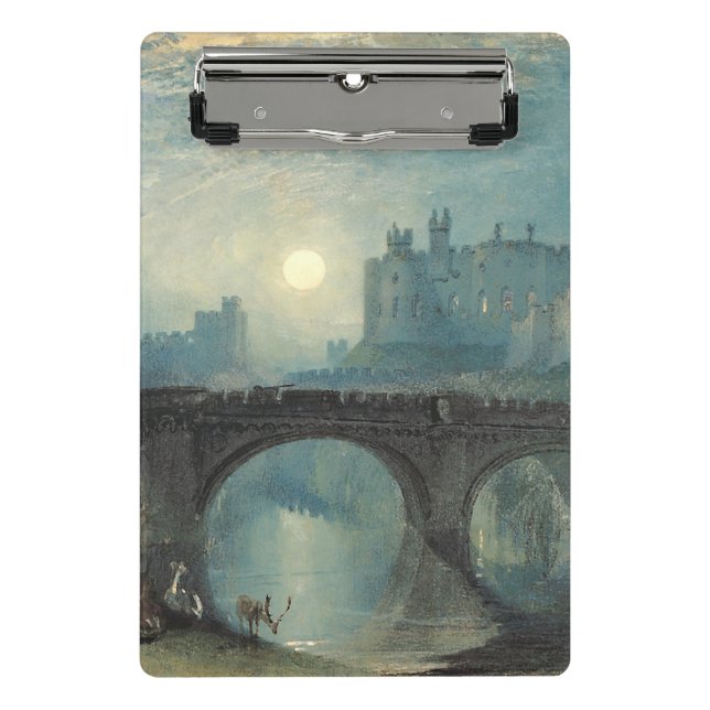 William Turner Alnwick Castle  Mini Clipboard (Front)