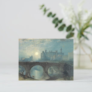 William Turner Alnwick Castle  Postcard