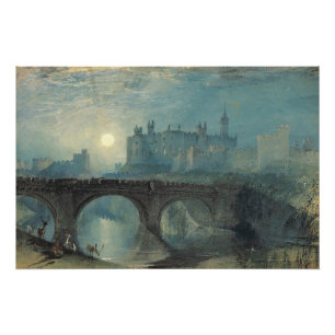 William Turner Alnwick Castle Poster