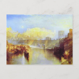William Turner- Ancient Rome Agrippina Postcard