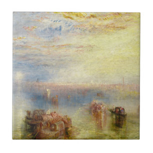 William Turner - Approach to Venice Tile