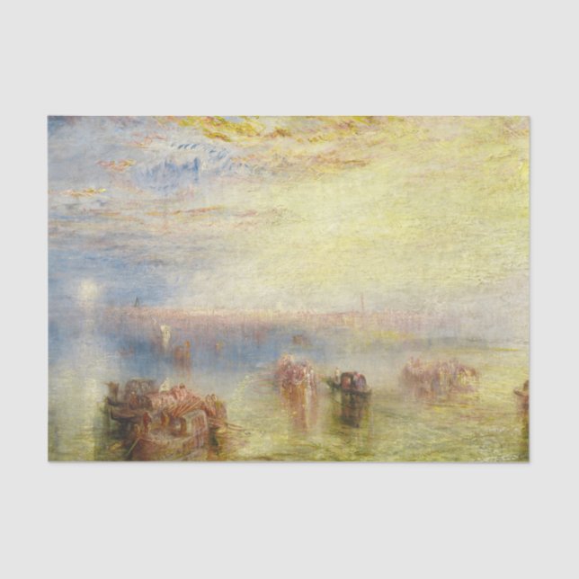 William Turner - Approach to Venice Tissue Paper (Front)