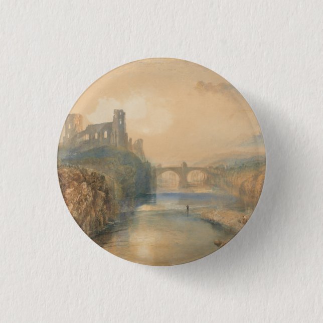 William Turner Barnard Castle    1 Inch Round Button (Front)