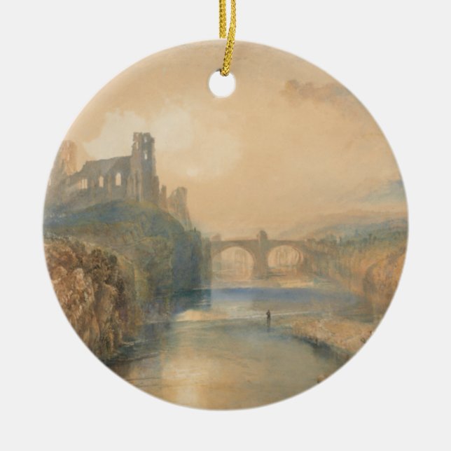 William Turner Barnard Castle  Ceramic Ornament (Front)