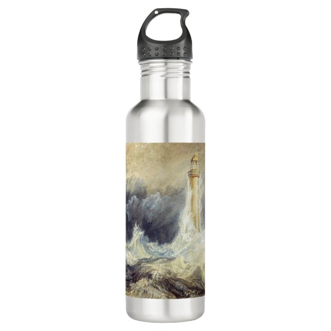 William Turner - Bell Rock Lighthouse 710 Ml Water Bottle (Front)