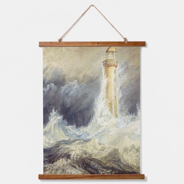 William Turner - Bell Rock Lighthouse Hanging Tapestry (Front)