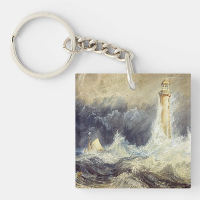 William Turner - Bell Rock Lighthouse Keychain (Front)