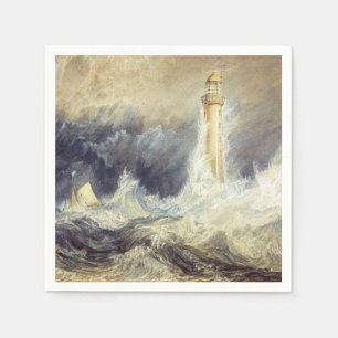 William Turner - Bell Rock Lighthouse Napkin