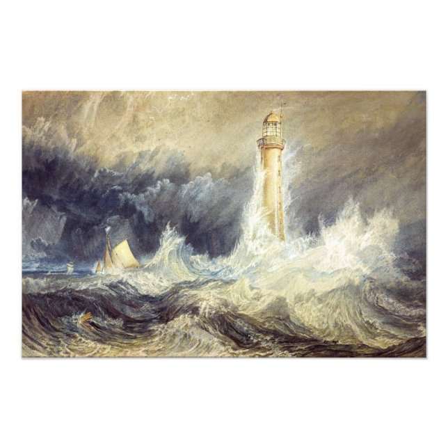 William Turner - Bell Rock Lighthouse Photo Print (Front)
