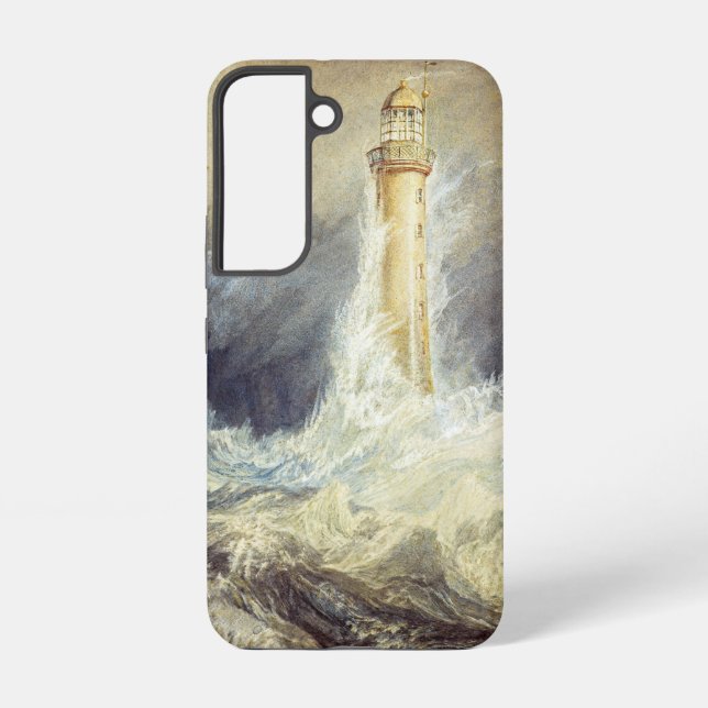 William Turner - Bell Rock Lighthouse Samsung Galaxy S22 Case (Back)