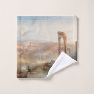 William Turner British - Modern Rome-Campo Vaccino Wash Cloth