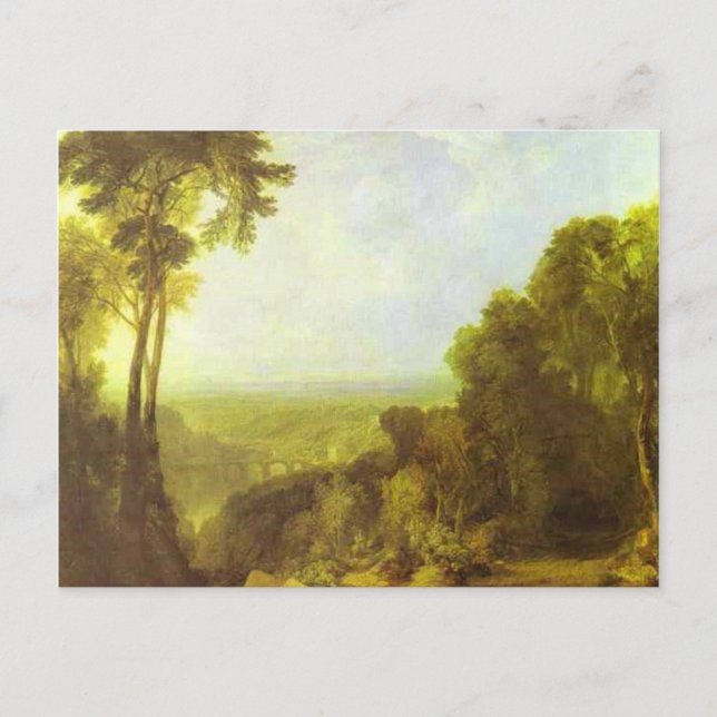 william turner - crossing the brook postcard (Front)