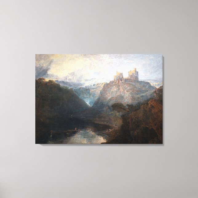 William Turner - Kilgarren Castle, Pembrokeshire Canvas Print (Front)
