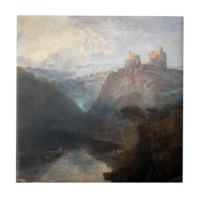 William Turner - Kilgarren Castle, Pembrokeshire Tile (Front)