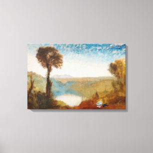 William Turner - Lake Nemi Canvas Print