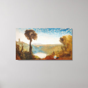 William Turner - Lake Nemi Canvas Print