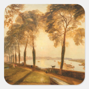 William Turner - Mortlake Terrace Square Sticker