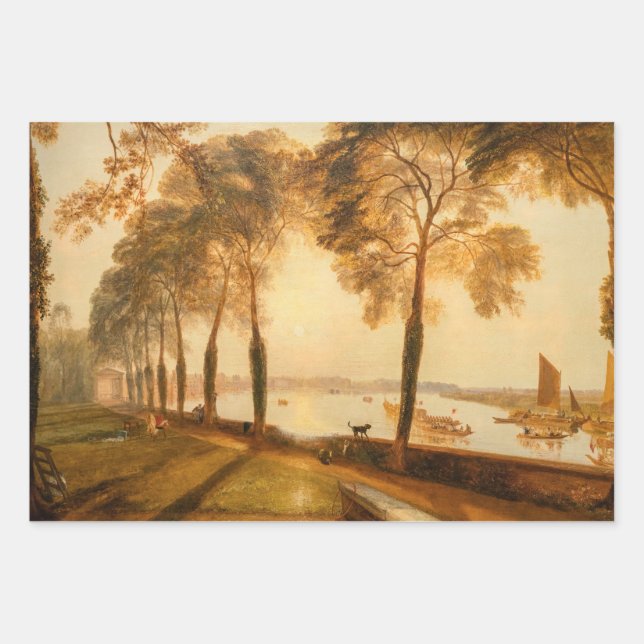 William Turner - Mortlake Terrace Wrapping Paper Sheet (Front)