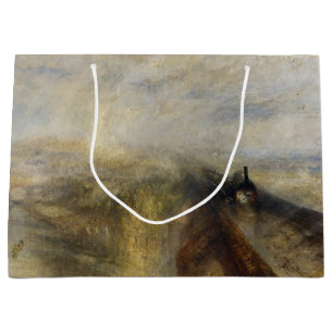 William Turner - Rain, Steam and Speed Large Gift Bag